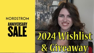 My Nordstrom Anniversary Sale Guide Wishlist  Giveaway [upl. by Baseler]