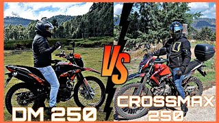 VENTO CROSSMAX 250 🆚 ITALIKA DM 250 ¿CUAL ES LA MEJOR DOBLE PROPÓSITO ITALIKA 🆚 VENTO 🔥 MOTOVLOG 🔥 [upl. by Esmerolda]