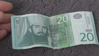 20 Serbian Dinar Banknote in depth review [upl. by Sisson554]