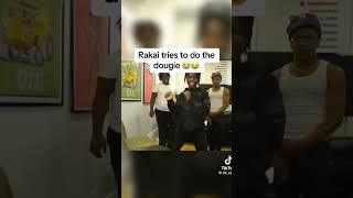 Rakai tries to do the dougie fyp 2xrakai shorts [upl. by Mail]