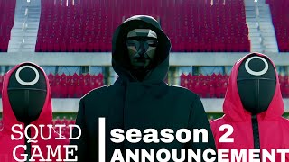 SQUID GAME  Season 2 Announcement  Trailer Teaser 2025  NETFLIX [upl. by Rehctelf]