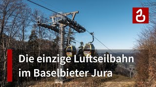 Kabinenbahn Reigoldswil  Wasserfallen  Geschichtsträchtige Seilbahn in der Nordwestschweiz  Jura [upl. by Bellamy]