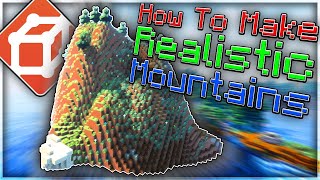 World Edit Tutorials HOW TO MAKE REALISTIC MOUNTAINS USING WORLDEDIT World Edit Mod [upl. by Bainbridge]