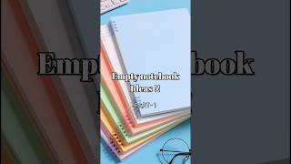 Empty notebook ideas 💗pt1 trending aesthetic notebook [upl. by Munshi]