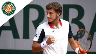 Grigor Dimitrov v Pablo Carreno Busta Highlights  Mens Round 3 2017  RolandGarros [upl. by Bergwall]