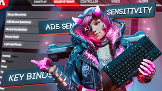 HisWattson’s Mouse amp Keyboard Settings  Apex Legends [upl. by Lirbaj]