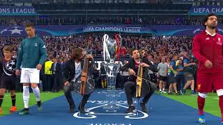 2CELLOS performance at the 2018 UEFA Champions League Final [upl. by Mile]