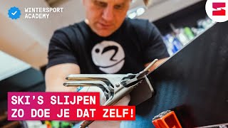 Skis slijpen de 9 beste tips om het zelf te doen met Richard Molenaar [upl. by Anaitsirhc]