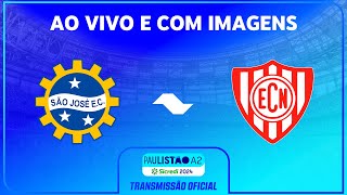 JOGO COMPLETO SÃO JOSÉ EC SAF X NOROESTE  RODADA 1  PAULISTÃO A2 SICREDI 2024 [upl. by Arik]