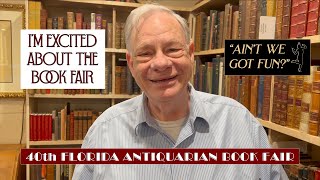 MICHAEL SLICKER Why Im excited about the book fair [upl. by Belita]