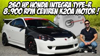 VTEC Zirvesi  260 HP Honda Integra DC5 Type R  Modifiyeli K20A  Gazladık  TOP SPEED  TEST [upl. by Gelya]