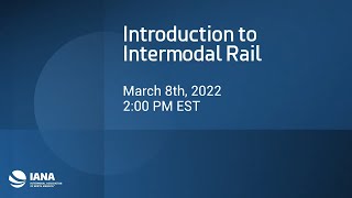 Introduction to Intermodal Rail [upl. by Manuela]