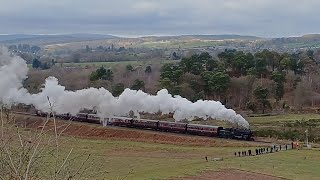 Severn Valley Railway Winter Steam Gala  Saturday 6th January 2024 [upl. by Milburr]