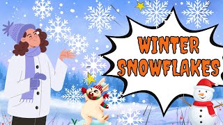 quotWinter Snowflakes Song with Scarvesquot Sing and Dance Along kidssongs preschool nurseryrhymes [upl. by Nitaf]