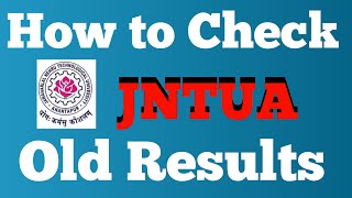 How to Download Marks Memo  JNTUA Results  Ateeq10 [upl. by Rebel]