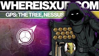 XUR GPS How to find Xur on Nessus in the Tree UPDATED Season 14 [upl. by Markos24]