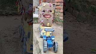 Tractor vs Rc toffee overload Swaraj truck ko khinch Kar Le Gaya shortvideo viralshorts play👍 [upl. by Naor]