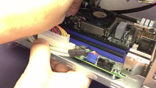 CR2032 Battery replacement demonstration  Supermicro SuperServer SYS5028DTN4T [upl. by Euh101]