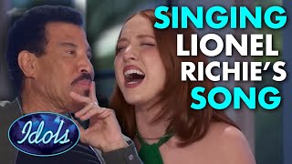 Lionel Richie AMAZED By Cover Of HIS SONG On American Idol 2023  Idols Global [upl. by Nea]