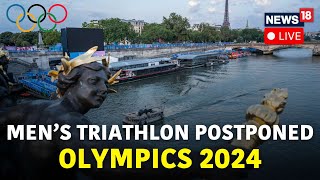 Paris 2024 Olympics Men’s triathlon postponed over poor water quality  BBC News [upl. by Jamieson]