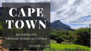 Kirstenbosch National Botanical Garden  Cape Town  South Africa [upl. by Nola]