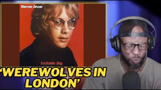 WARREN ZEVON  WEREWOLVES OF LONDON  FIRST TIME HEARING AND REACTION [upl. by Rox]