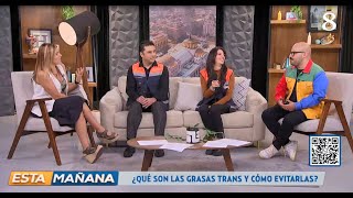 Entrevista en Heraldo TV ¿Qué son las grasas trans y cómo evitarlas [upl. by Nerrot]