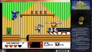 The Jetsons Cogswells Caper прохождение 100 Игра на Dendy Nes Famicom 8 bit1992 Стрим RUS [upl. by Sachi]