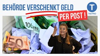 Behörde verschenkt Bargeld per Post Wie kommen die an die Daten [upl. by Enajaras]