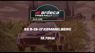 Ardeca Ypres Rally  SS 91317 Kemmelberg [upl. by Ecirad]