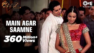 Main Agar Saamne  Raaz  Dino Morea  Bipasha Basu  Abhijeet amp Alka Yagnik  Hindi Hit Songs [upl. by Alrick]