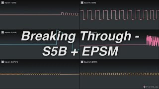 FamiStudio  Zabutom  Breaking Through S5B  EPSM SSG Envelope edit [upl. by Arutnev]