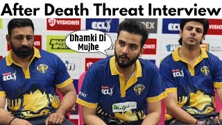 Elvish Yadav Interview After Death Threat In Today Match Mumbai Disrupters vs Haryanvi Hunters ECL [upl. by Arok]