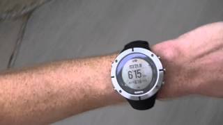 Suunto Ambit2 Instant Pace Video [upl. by Ilrebmyk]