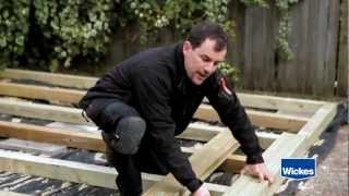 Wickes How To Lay Decking online tutorial [upl. by How]