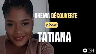 Rhéma découverte  Tatianna et le métier de scénaristeactrice [upl. by Spillihp320]