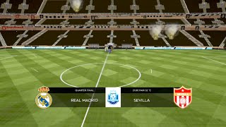 Real Madrid Vs Sevilla 5  0 Diamond Cup Quarter Final Match Dls Football Game Video [upl. by Anilak]