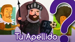 ¿De dónde viene tu apellido Parte 1 [upl. by Ahsinit]