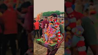 Ganpati Bappa 🙏visrjan ganpati moryare bappa editing pachpadra [upl. by Alyaj]