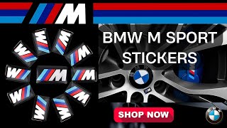 Transform Your BMW with Premium M Sport Stickers  Perfect Fit for Alloy Wheels [upl. by Eisyak755]