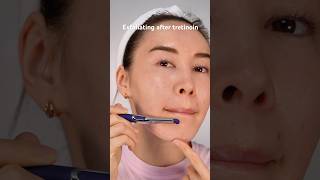 Exfoliating dry skin flakes exfoliating tretinoin skincare [upl. by Car]