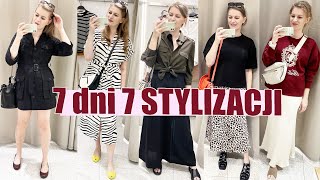 Stylizacje końca wakacji i trendy jesień 2024 🙂 7 DNI 7 STYLIZACJI ShoeLove [upl. by Eikin]