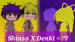 Shinso x Denki   Shinkami💜💛 [upl. by Eras]