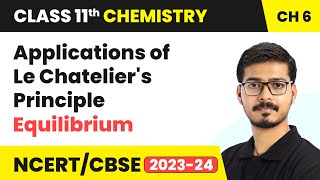 Applications of Le Chateliers Principle  Equilibrium  Class 11 Chemistry Chapter 6  NCERTCBSE [upl. by Talanian]