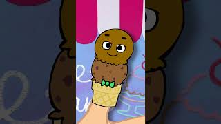 Ice Cream Finger Family  Mother Goose Club Nursery Rhyme Cartoons [upl. by Suiradal78]