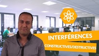 Les interférences  constructives et destructives  PhysiqueChimie  Terminale S  digiSchool [upl. by Reece]