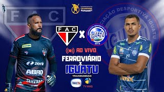 FERROVIÁRIO X IGUATU  CAMPEONATO CEARENSE 2024 [upl. by Assenat200]