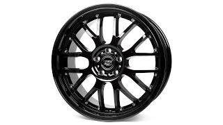 TEC SPEEDWHEELS GTAR1 schwarz glanz  felgenoutletde [upl. by Ddart724]