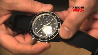 JaegerLeCoultre Deep Sea Chronograph Cermet Watch HandsOn [upl. by Janot27]