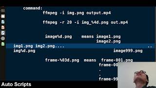 FFmpeg Tutorial  Create Video from Images using FFmpeg easily [upl. by Anaicilef586]